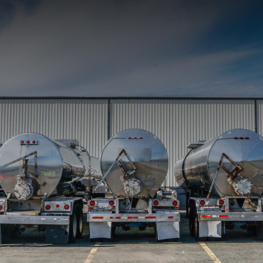 tanker trucks dark